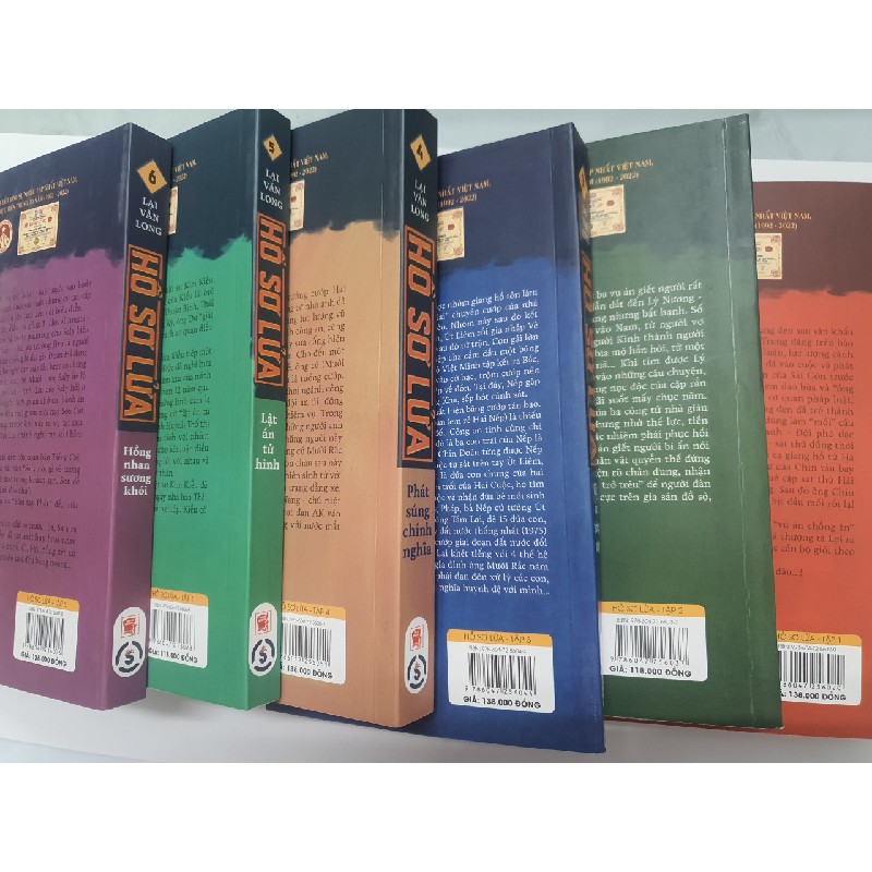 TRỌN BỘ 6 CUỐN HỒ SƠ LỬA 6116