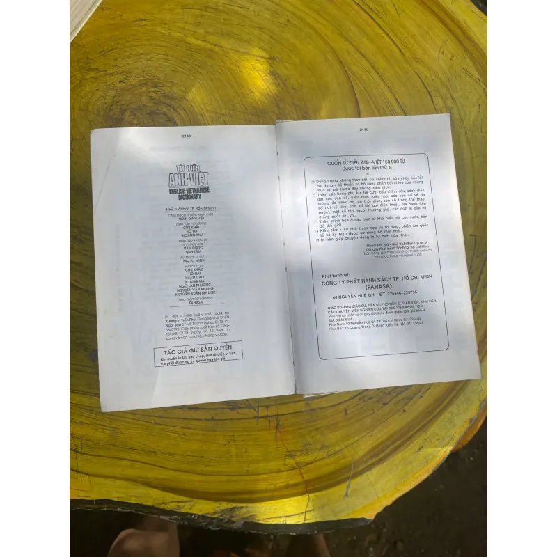 TỪ ĐIỂN ANH - VIỆT ENGLISH- VIETNAMESE DICTIONARY 2000 730662