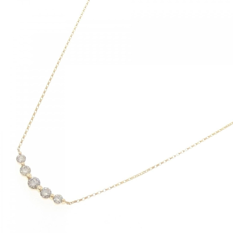 K18YG Dây chuyền kim cương 0.50CT - Hàng hiệu Chính hãng 857768