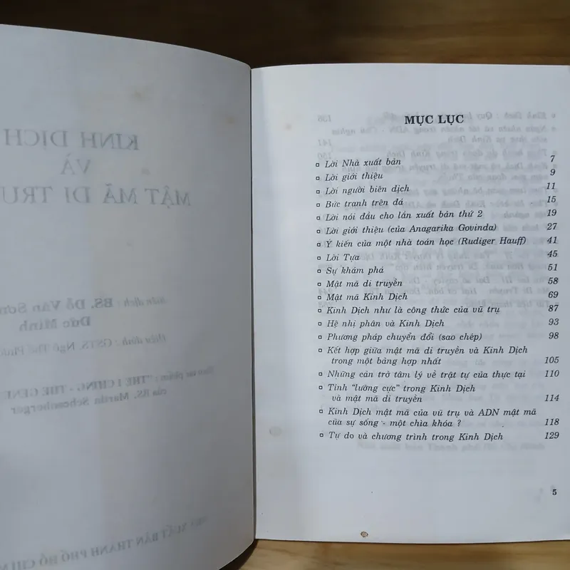 Kinh Dịch Và Mã Di Truyền - Bs Martin Schoenberger 734105