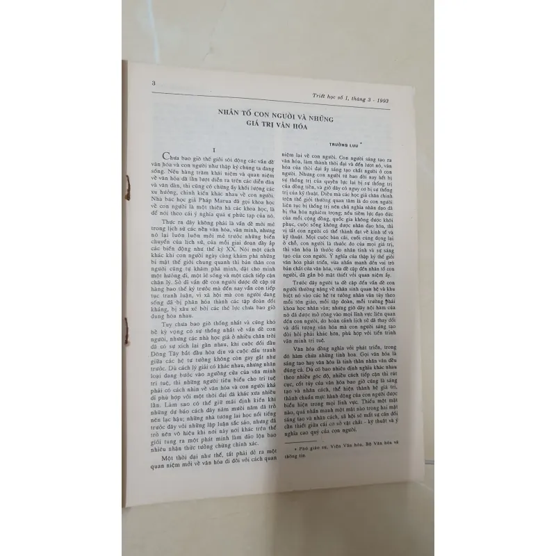 TẠP CHÍ TRIẾT HỌC SỐ 1993 501765