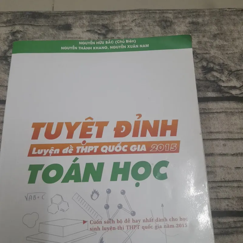 Luyện đề THPT QG 2015. Toán học. Mega book. Nguyễn Hữu Bắc chủ biên 623431