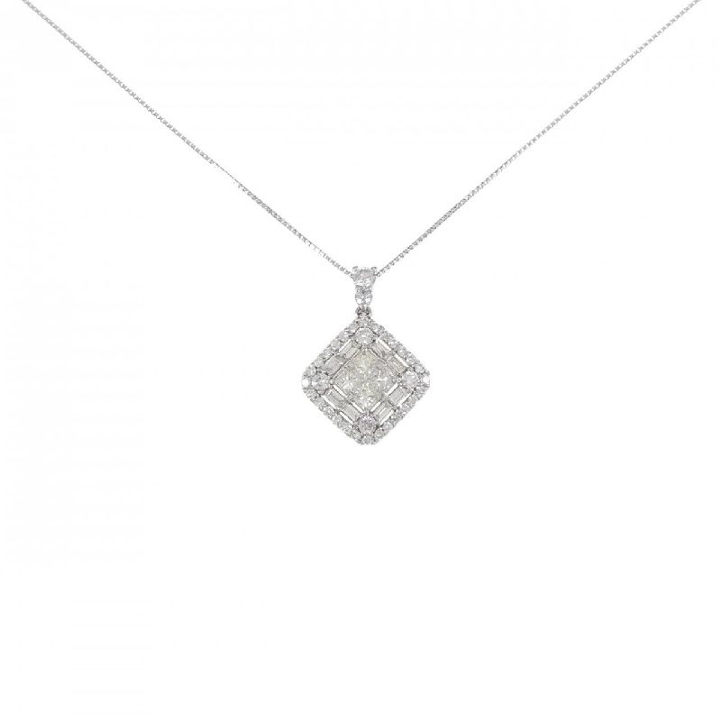 Dây chuyền kim cương PT900/PT850 0.80CT - Hàng hiệu Authentic 861740