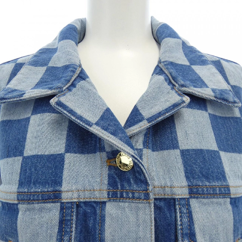 【Mã giảm giá】Áo khoác denim LOUIS VUITTON 641420