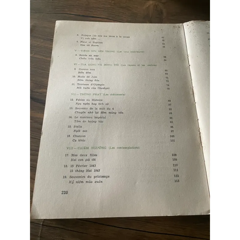 TUYẾN TẬP THƠ VICTOR HUGO song ngữ Pháp Việt| khổ lớn, Văn Cao minh họa 569985