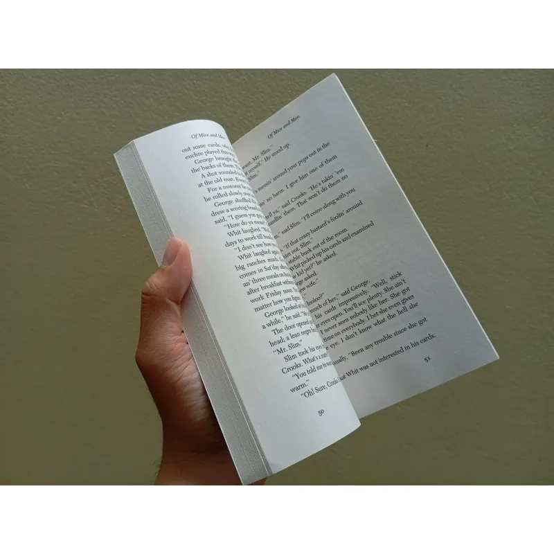 Of mice and men, John Steinbeck, english book, sách tiếng Anh  994798