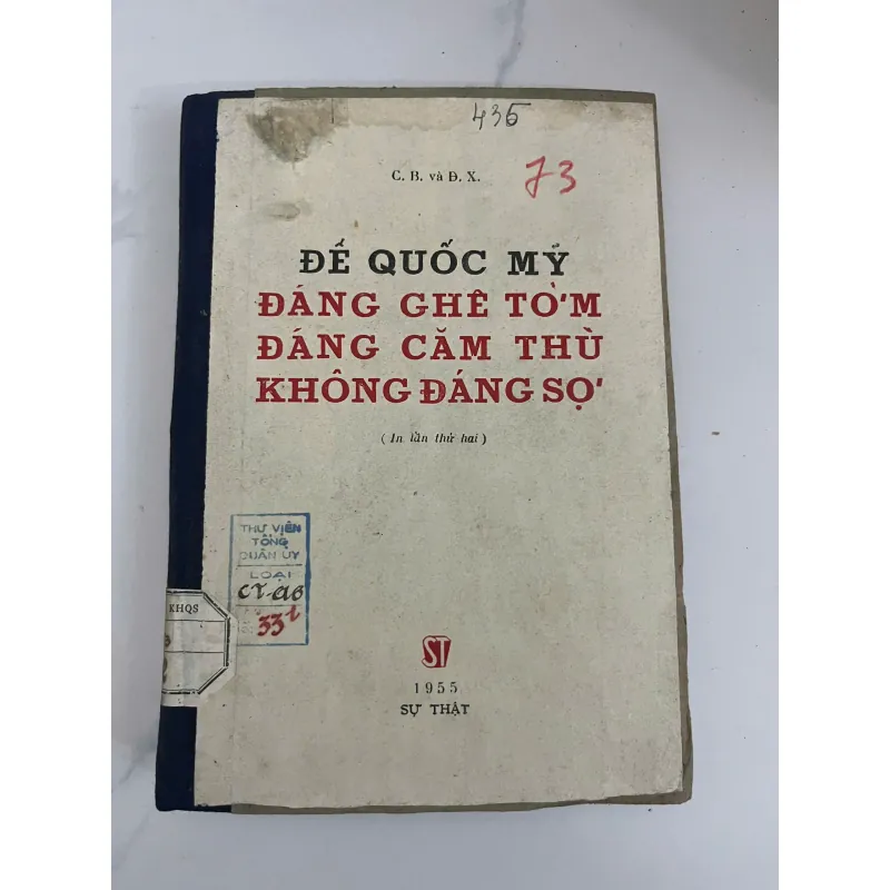 Đế quốc Mỹ đáng ghê tởm đáng căm thù không đáng sợ — C. B. và Đ. X. 926492