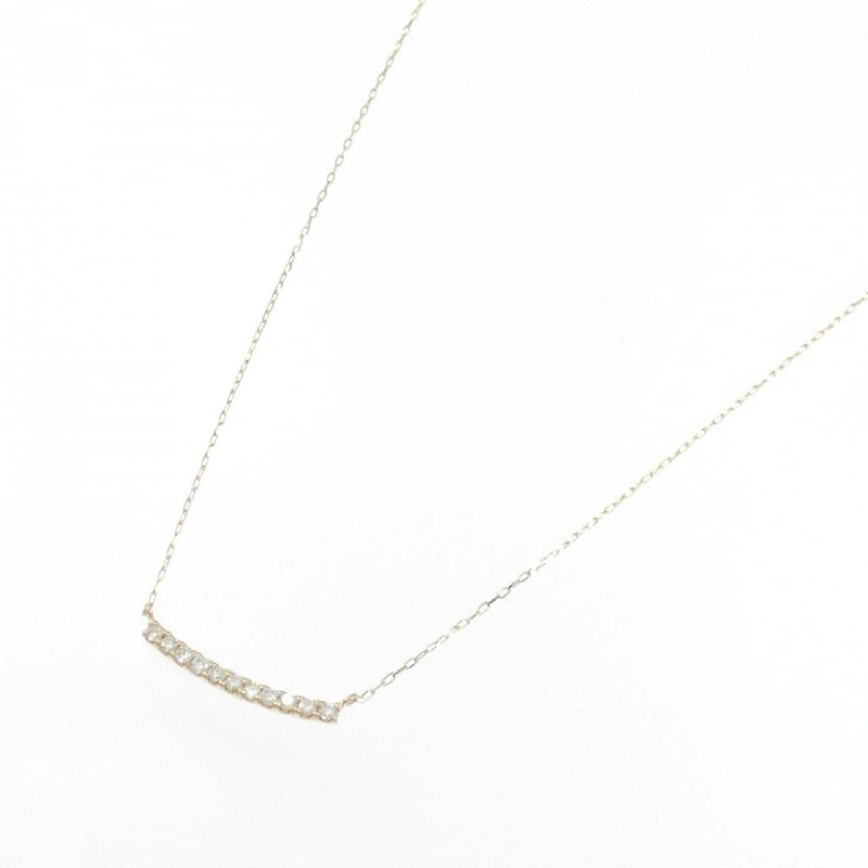 K18YG Dây chuyền kim cương 0.10CT - Hàng hiệu Chính hãng 856533