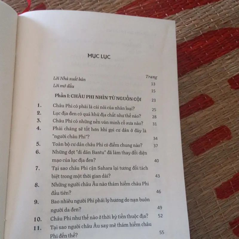 Châu Phi qua 100 câu hỏi 801133