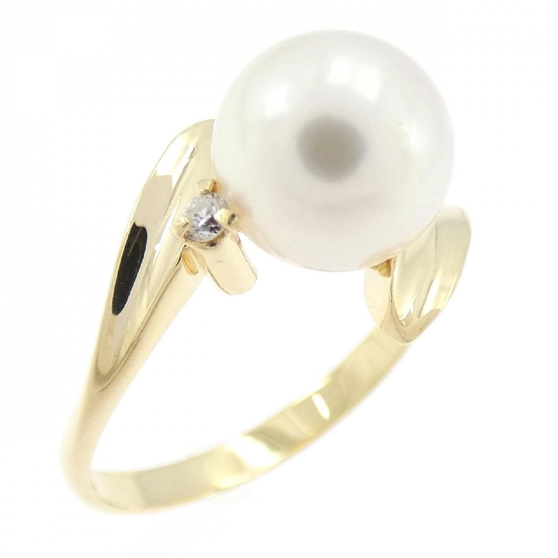 Nhẫn ngọc trai Akoya K18YG 7.7mm 669891