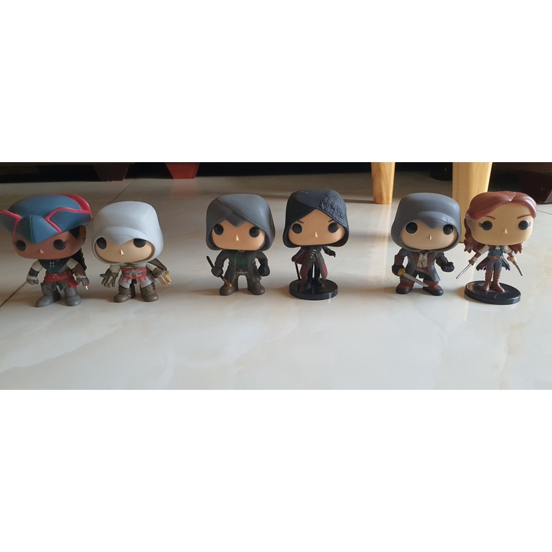 Set 6 mô hình Funko Pop Assassin Creed (no box) 70732