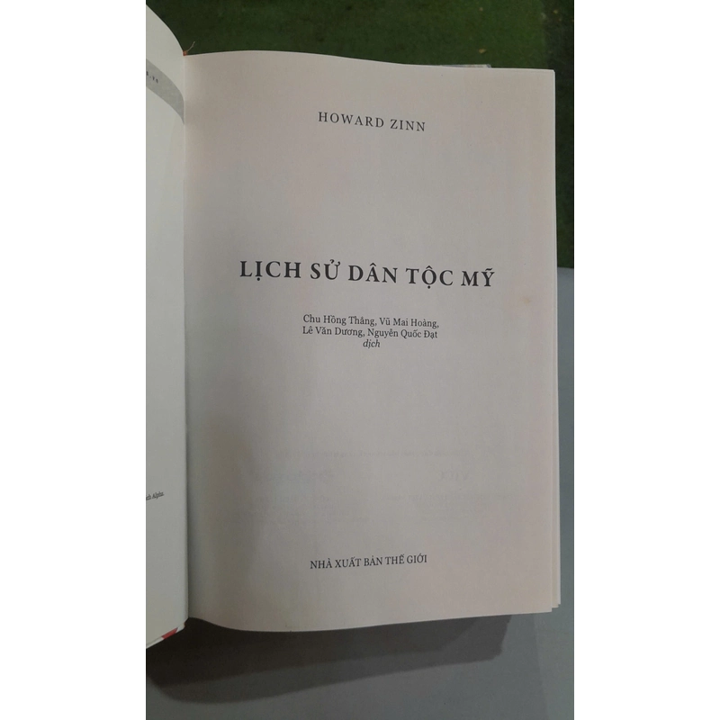 LỊCH SỬ DÂN TỘC MỸ - HOWARD ZINN 454278