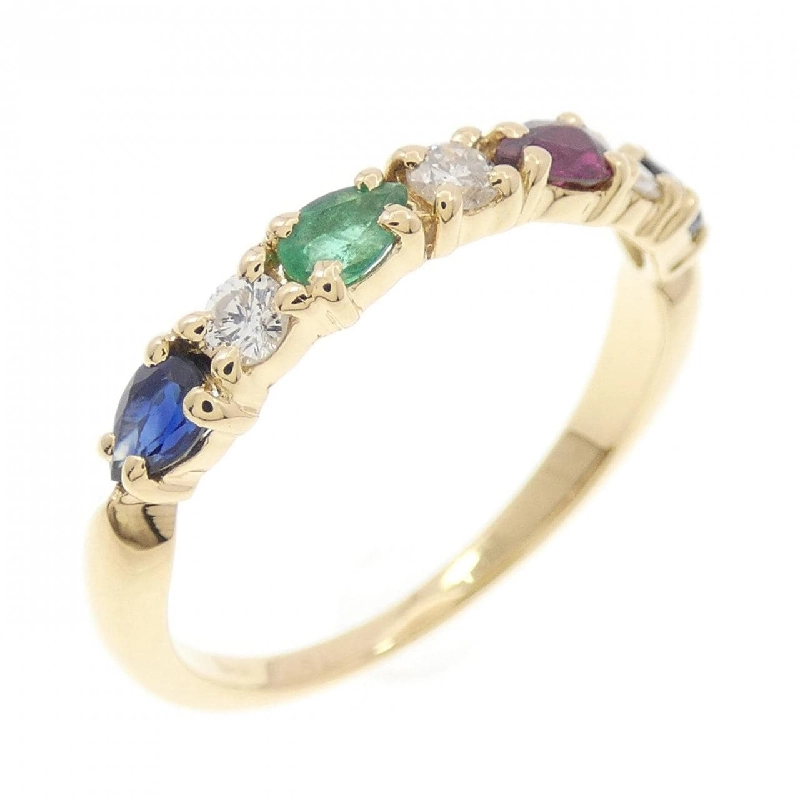 Nhẫn đá màu 750YG - Hàng hiệu Authentic 852944