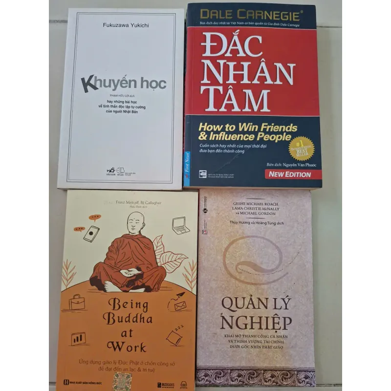 [Thanh lý] Combo 4 cuốn sách hiểu người và làm việc hiệu quả cho mọi thời đại 1038468