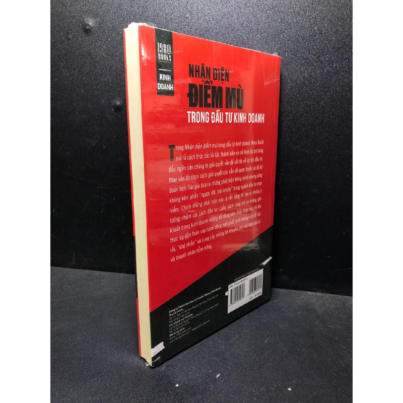 Nhận diện điểm mù trong đầu tư kinh doanh Ross Baird new 100% HCM.ASB0201 kinh doanh 912658