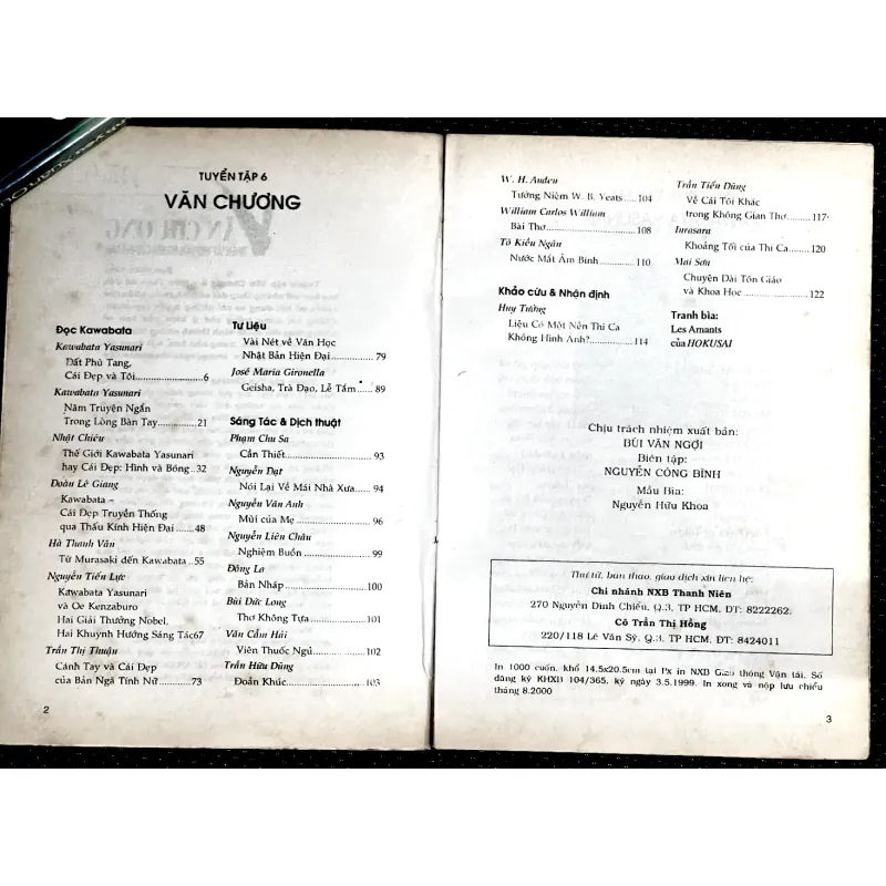 Đọc KAWABATA (Tạp chí Văn Chương số 6) 1009230