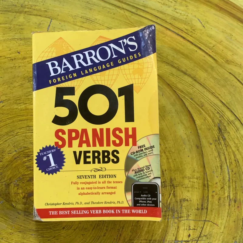 501 SPANISH VERBS - BARRON’S 1029363