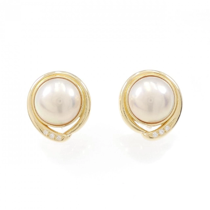 Tasaki Mabe Pearl Bông tai - Hàng hiệu Chính hãng 844865