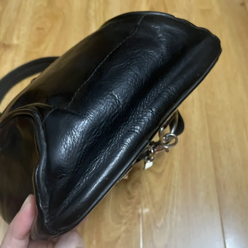 Balo nữ 21/26*28*8 da mộc 2hand 993132