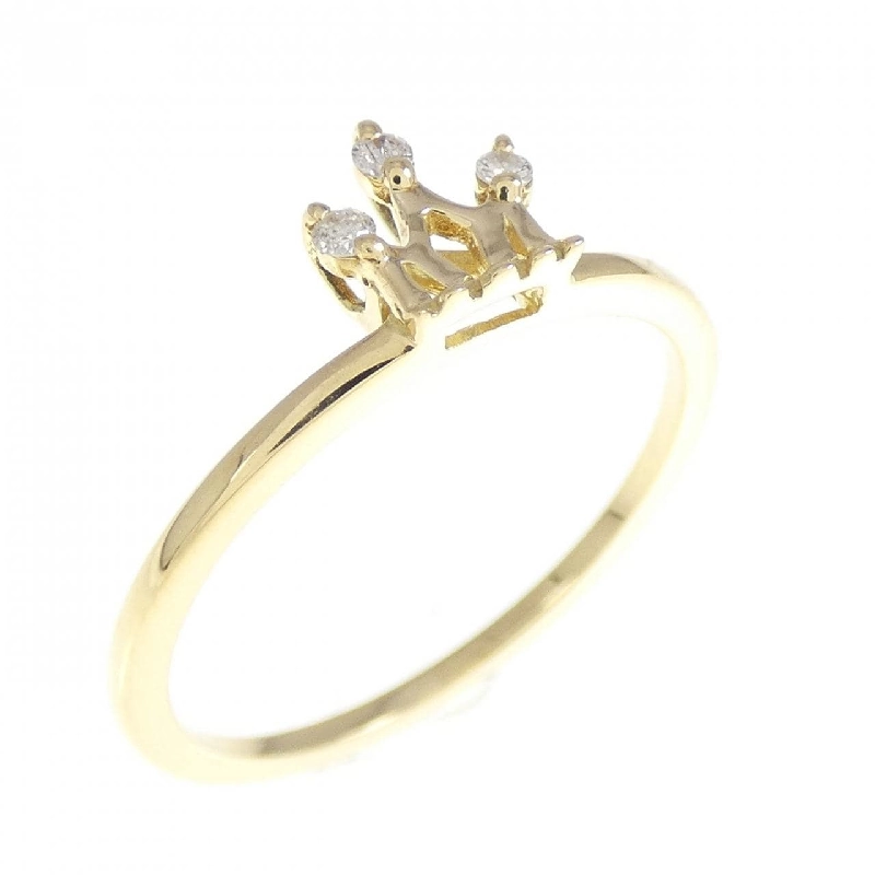 Nhẫn kim cương K18YG 671200