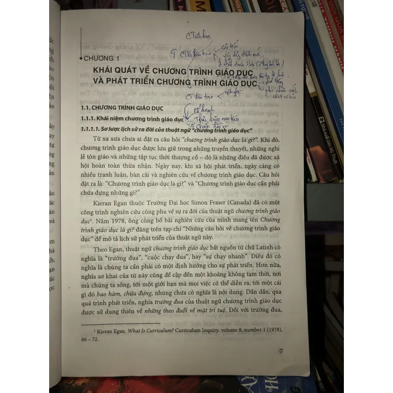 Phát triển và quản lý chương trình giáo dục  731017