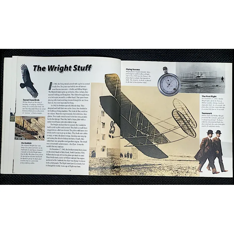 THE STORY OF FLIGHT -JUDITH E.RINARD 1030615