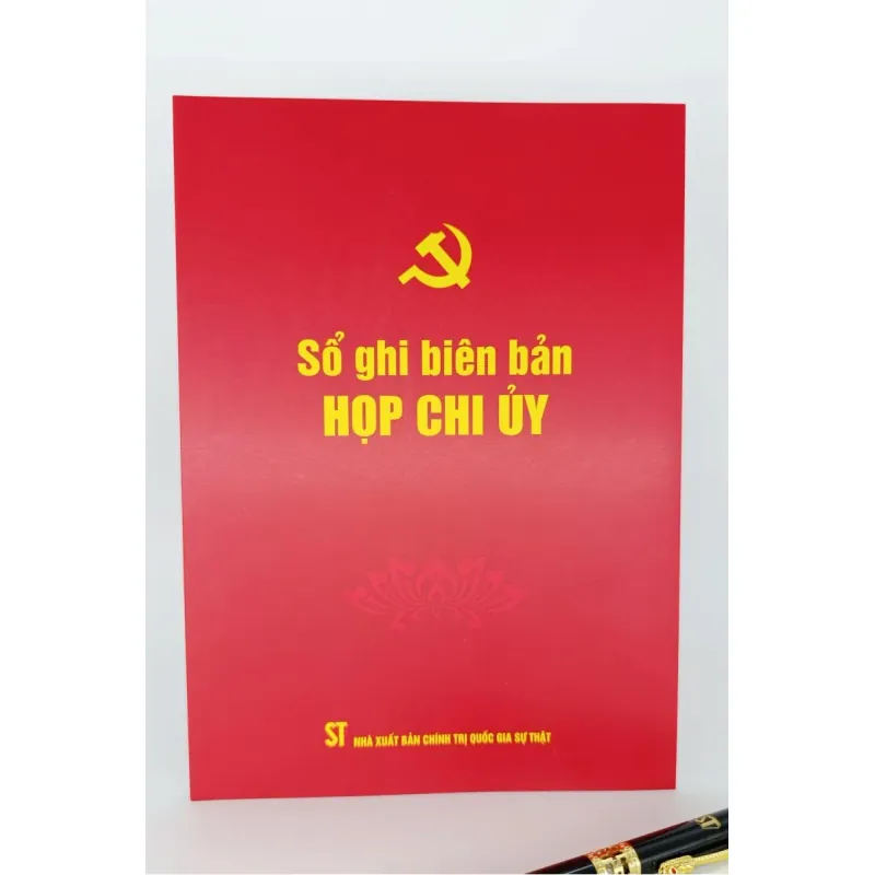 Sổ ghi biên bản họp chi ủy 1041533