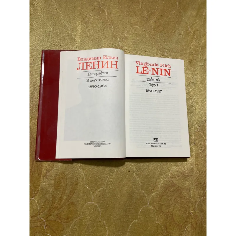 VLA-ĐI-MIA I - LICH LÊ-NIN TIỂU SỬ ( TRỌN BỘ HAI TẬP ) 728426