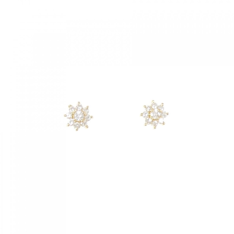 K18YG Bông tai kim cương - Hàng hiệu Chính hãng 869190