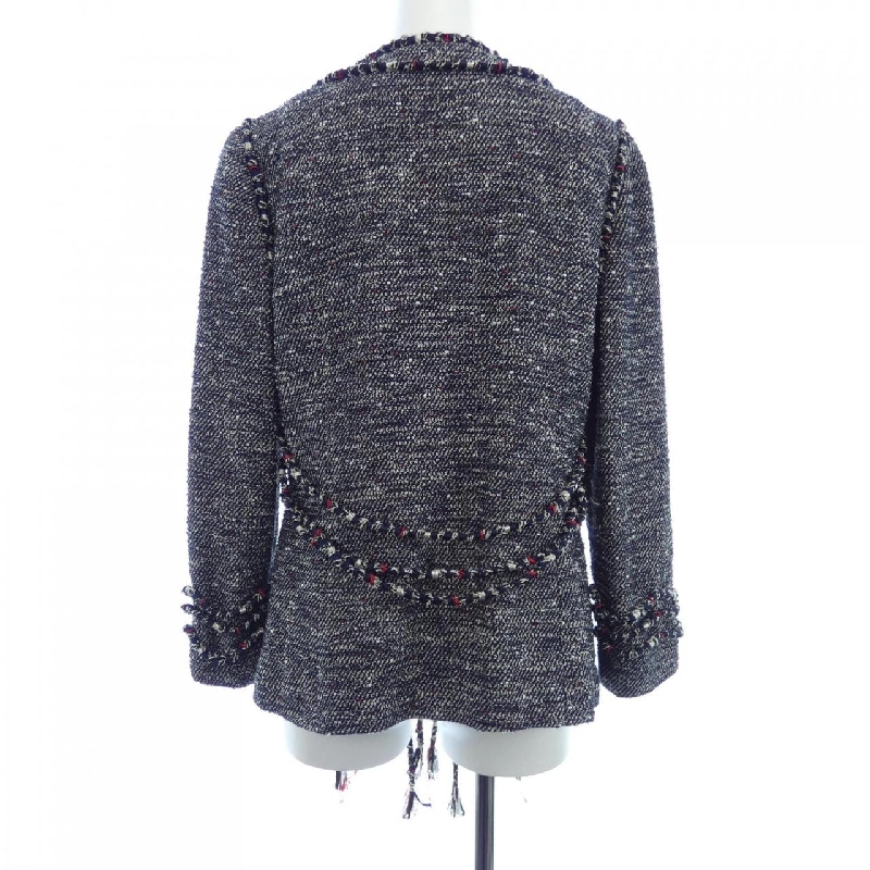 【Mã giảm giá】Áo khoác không cổ CHANEL 635119