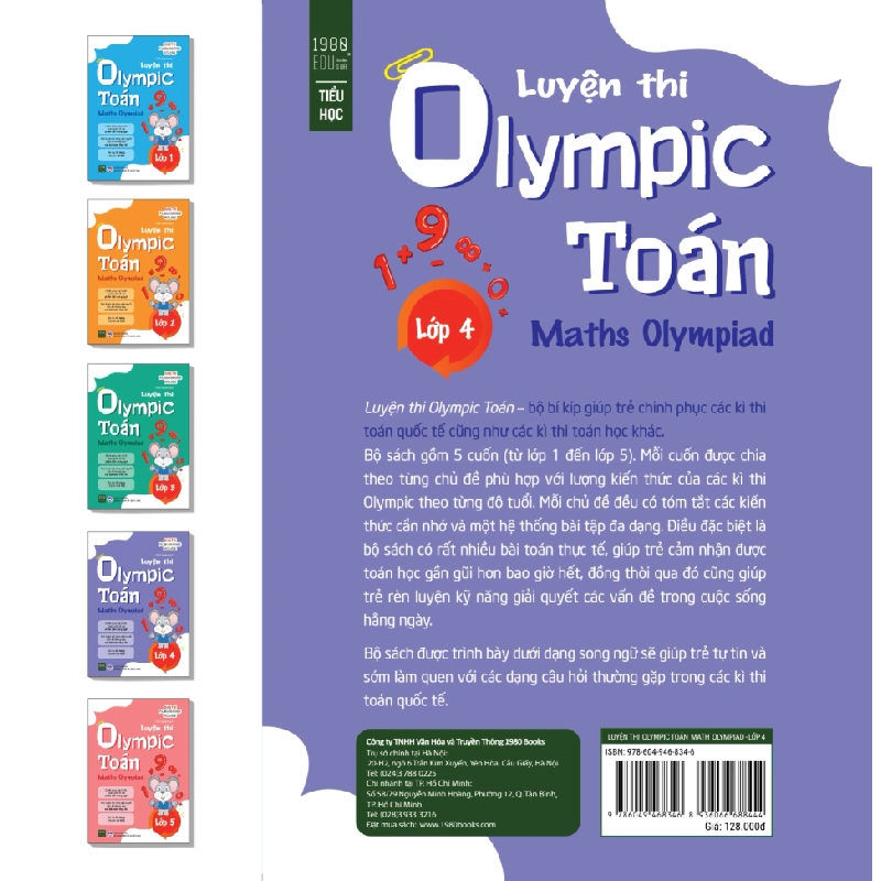 Luyện Thi Olympic Toán Lớp 4 - Maths Olympiad - Sheth Publishing House 281531