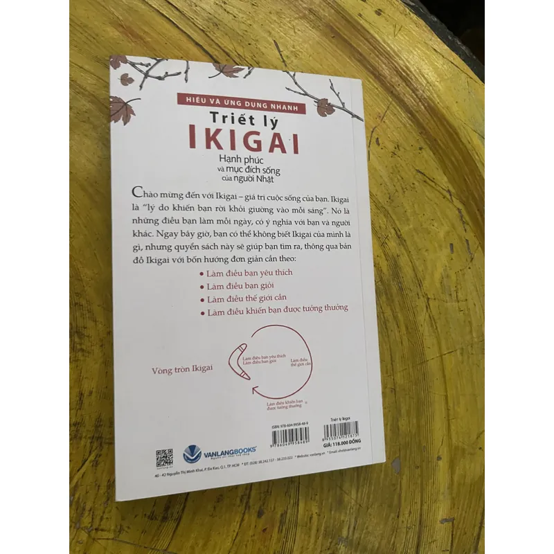 TRIẾT LÝ IKIGAI HẠNH PHÚC VÀ MỤC ĐÍCH SỐNG CỦA NGƯỜI NHẬT- TIM TAMASHIRO 735577