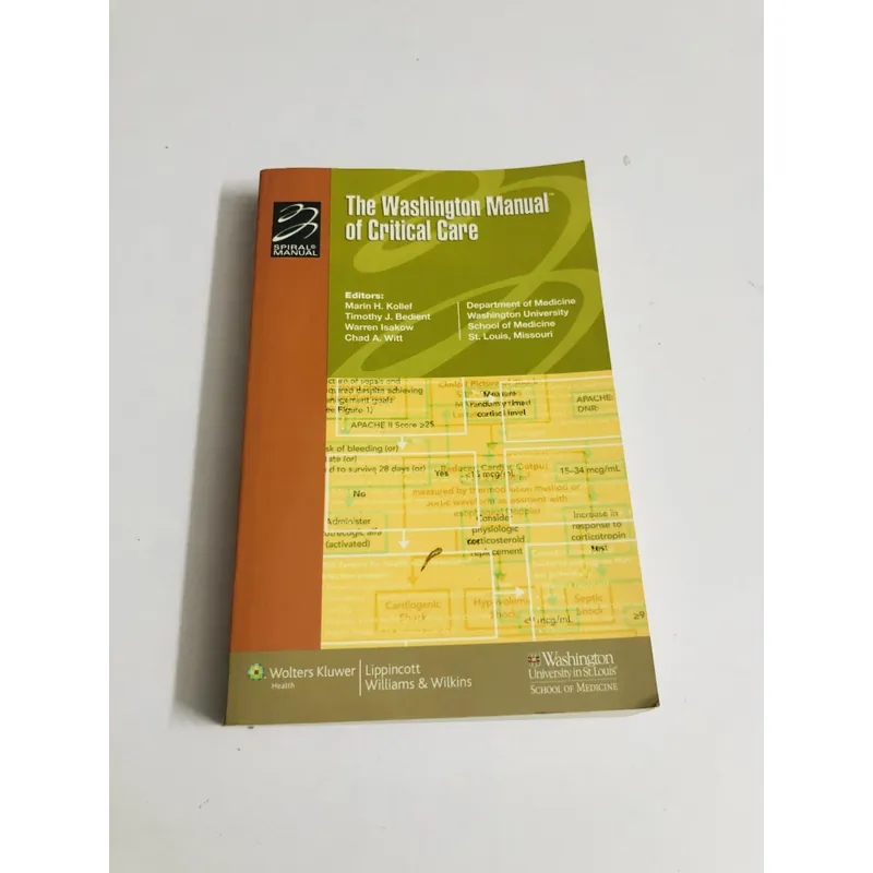 📚 THE WASHINGTON MANUAL OF CRITICAL CARE 593717