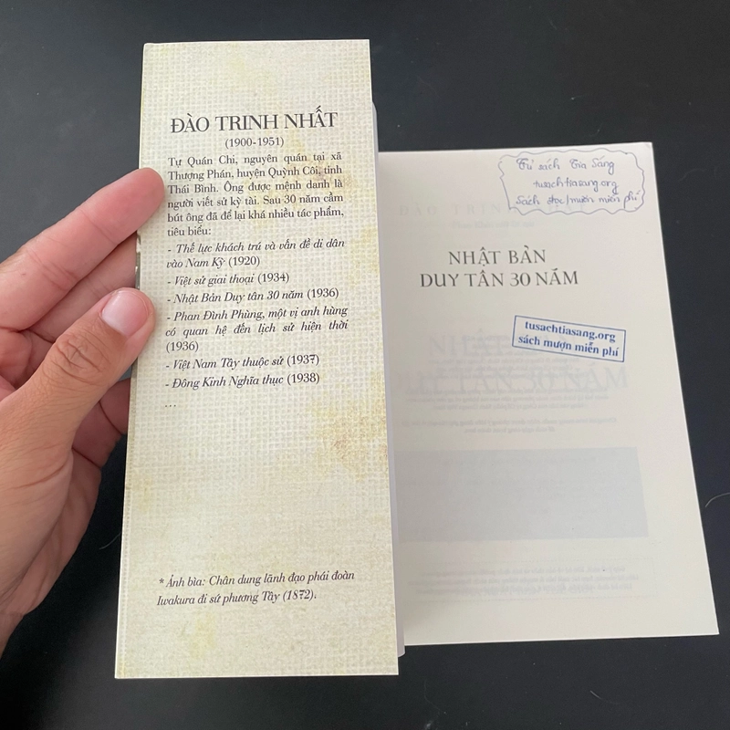 II Tựa sách: Nhật Bản Duy Tân 30 Năm - Đào Trinh Nhất - 2018 444615