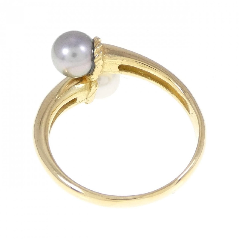 Nhẫn ngọc trai Akoya K18YG 5.3mm 672387