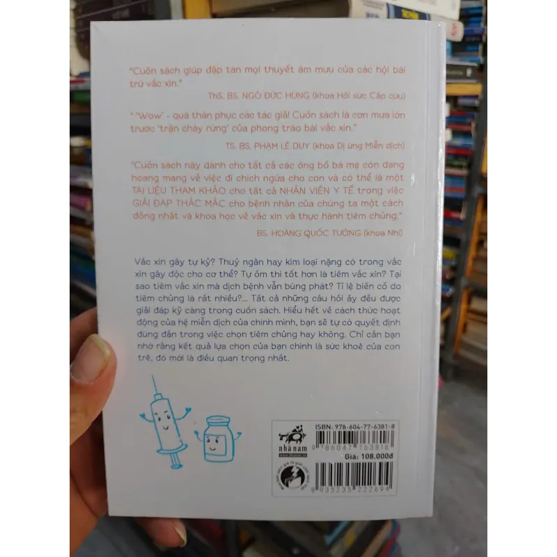 Sách - Để con được chích - Hiểu hết về vacin và miễn dịch 788357