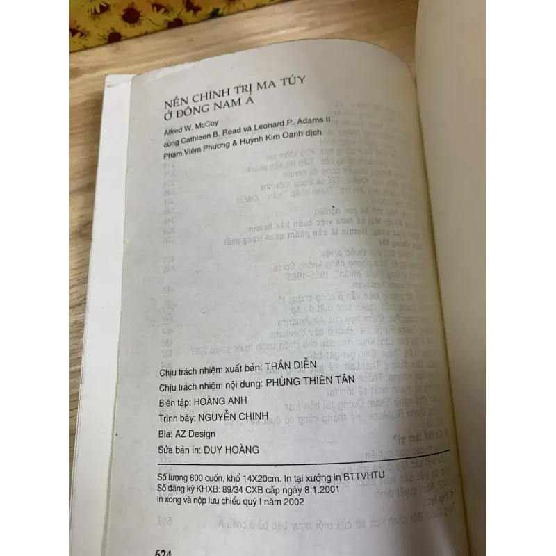Nền Chính Trị Ma Túy Ở Đông Nam Á - Alfred W McCoy 734991