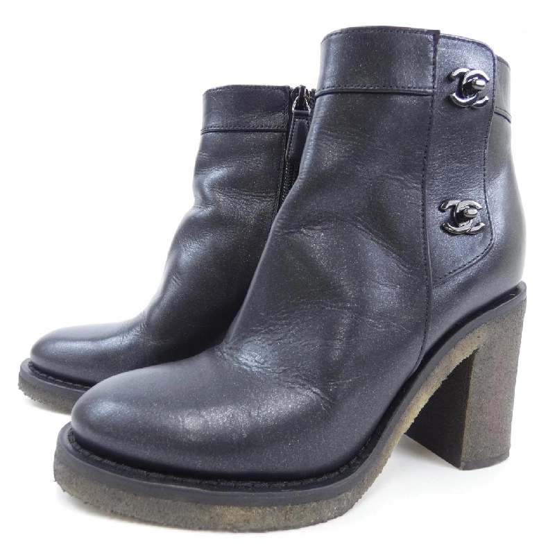 【Khuyến mãi】Giày bốt CHANEL 664080