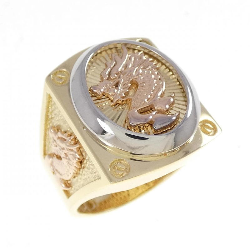 Nhẫn Rồng Ba Màu K18 - Hàng hiệu Chính Hãng 851554