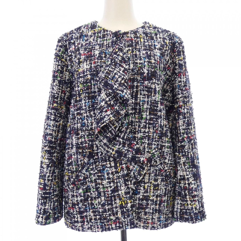 CHANEL P62686V48360 20C Áo khoác không cổ - Hàng hiệu Authentic 810829