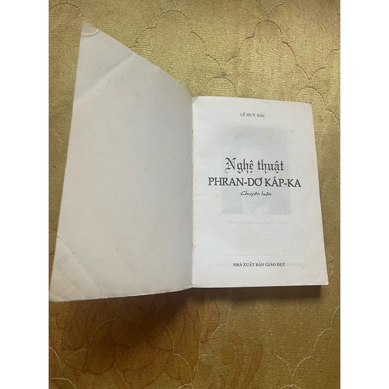 Nghệ thuật PHRAN-DƠ KAPKA- Lê Huy Bắc 473019