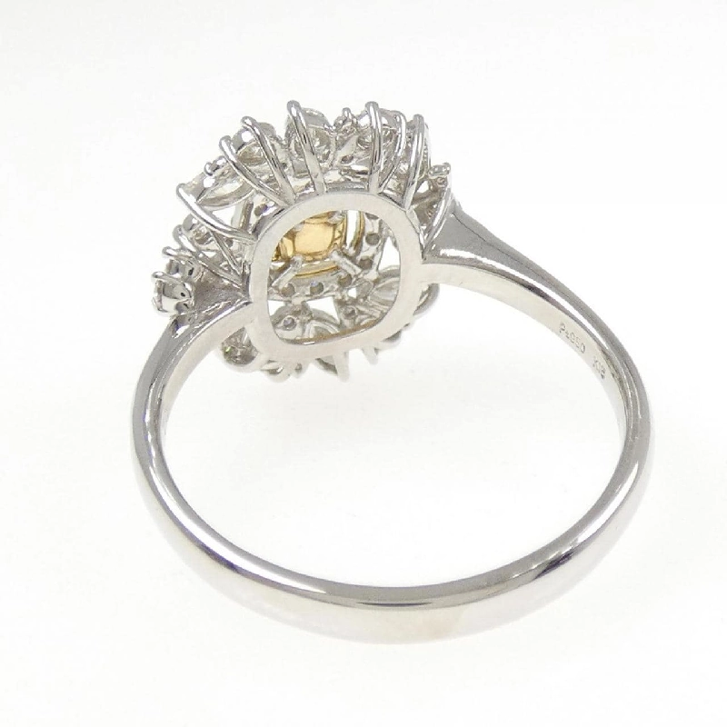 Nhẫn kim cương PT950/K18WG 0.313CT FY VS1 cắt Fancy - Hàng hiệu Authentic 839248