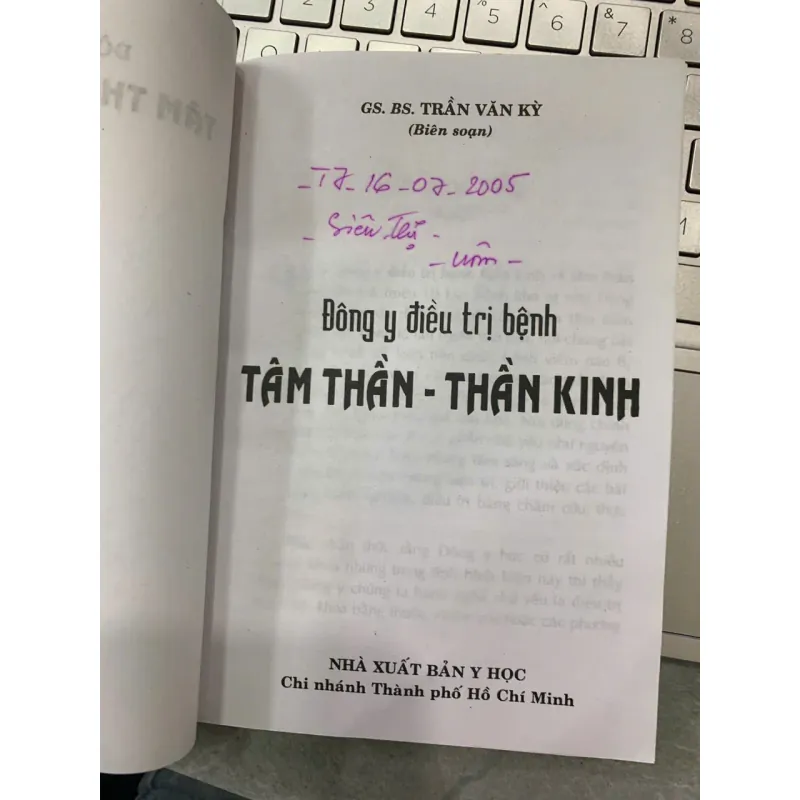 ĐÔNG Y ĐIỀU TRỊ BỆNH TÂM THẦN THẦN KINH - GS. BS. TRẦN VĂN KỲ 747458