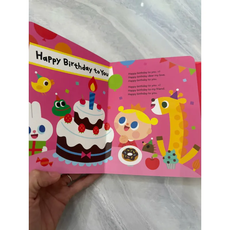 Sách nhạc tiếng anh super simple songs - Happy Birthday To You gồm 10 bài hát 969756