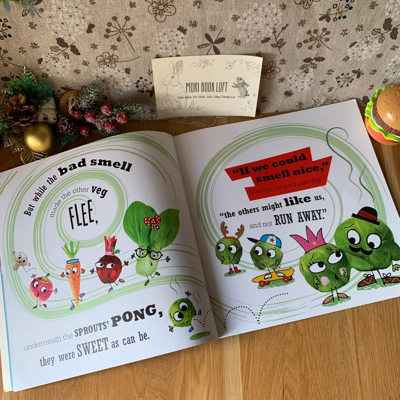 Sách tranh tiếng anh The Stinky Sprouts: A Christmas Tale, Used 463599