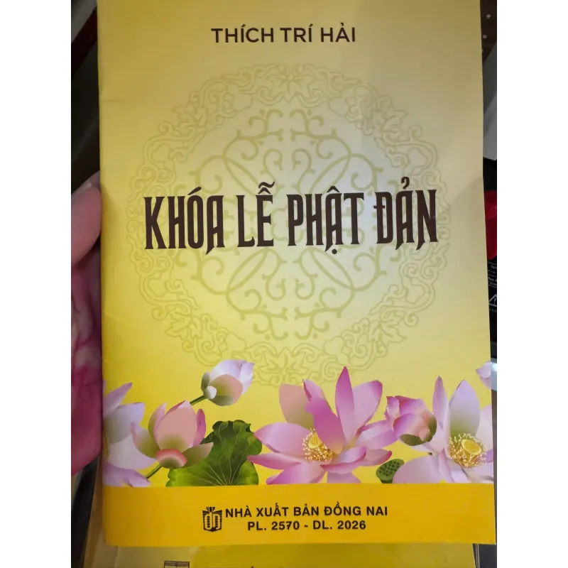 SÁCH KHOÁ LỄ PHẬT ĐẢN - THÍCH TRÍ HẢI 50K 1043901