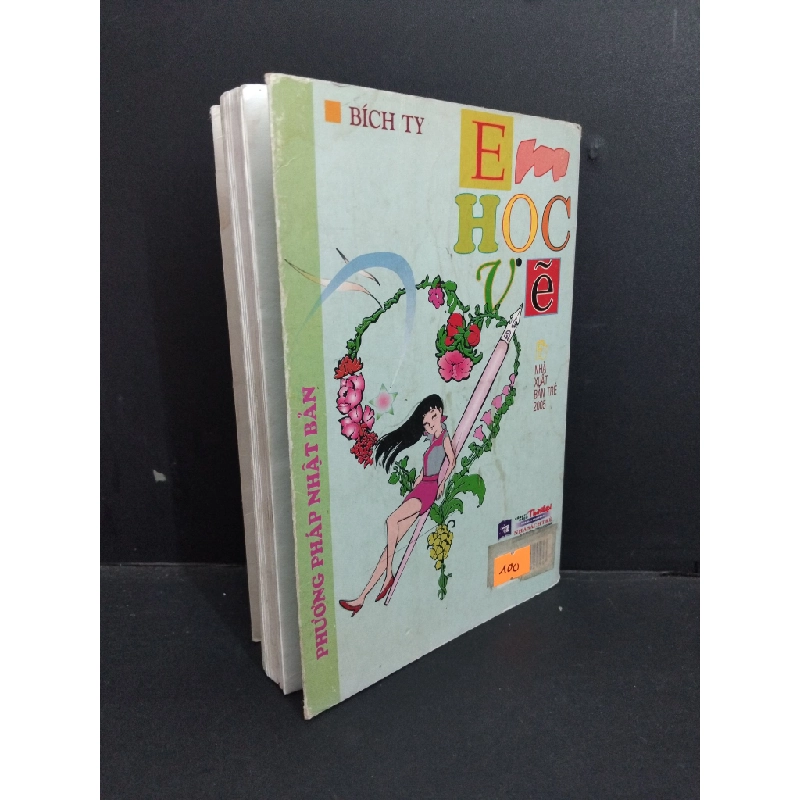 Em học vẽ mới 70% bẩn bìa, ố, tróc bìa, tróc gáy, bị vẽ 2005 HCM2811 Bích Ty KỸ NĂNG 353620