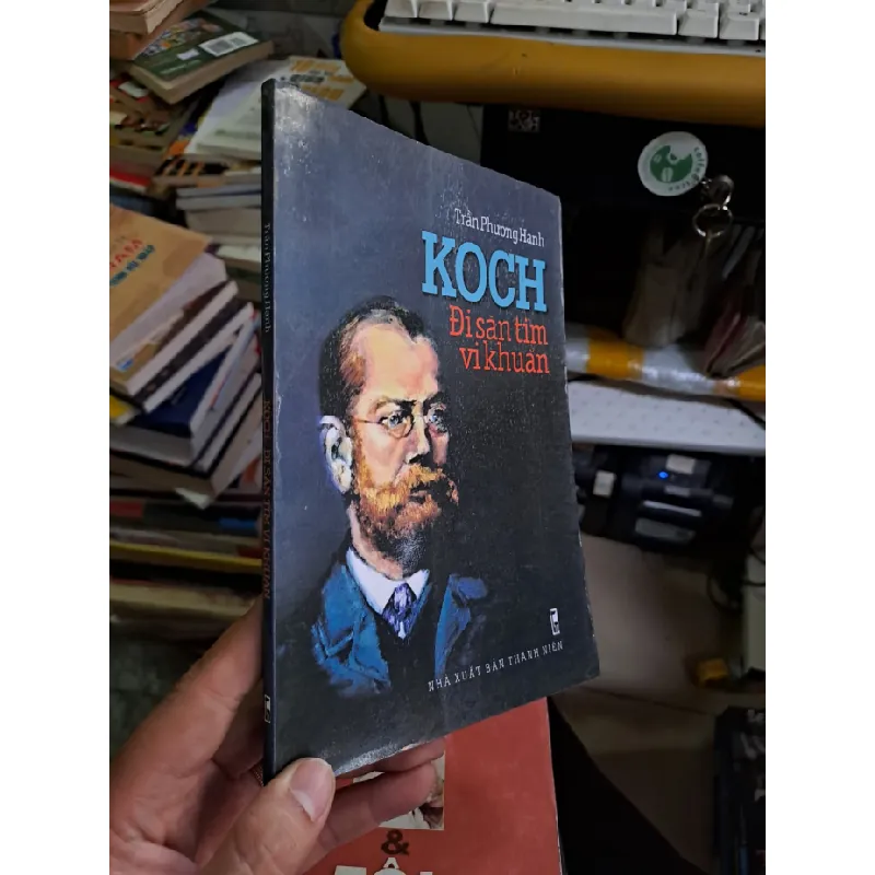 [Sách Cũ SCGR] Koch đi săn tìm vi khuẩn Trần Phương Hạnh mới 80% ố 2011 DANH NHÂN VAVO1709 680948