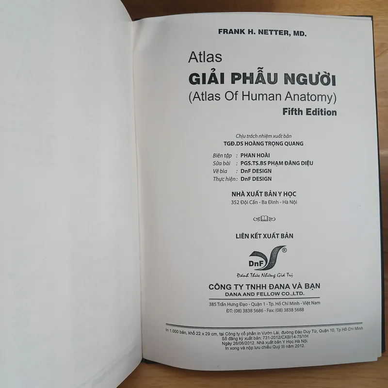 Atlas Giải Phẫu Người (Ấn Bản Lần Thứ 5) - Frank H. Netter, MD 570689