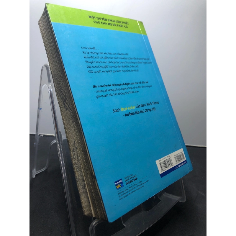 Nói sao cho trẻ chịu nghe và nghe sao cho trẻ chịu nói 2016 mới 75% ố bẩn bụng sách Adele Faber và Elaine Mazlish HPB1107 KỸ NĂNG 184547